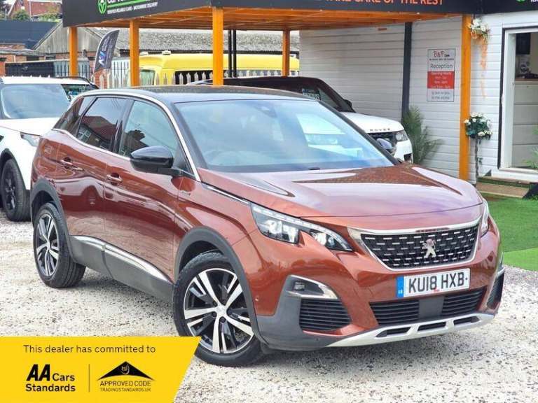2018 Peugeot 3008 1.6 BlueHDi GT Line Euro 6 (s/s) 5dr HATCHBACK Diesel Manual