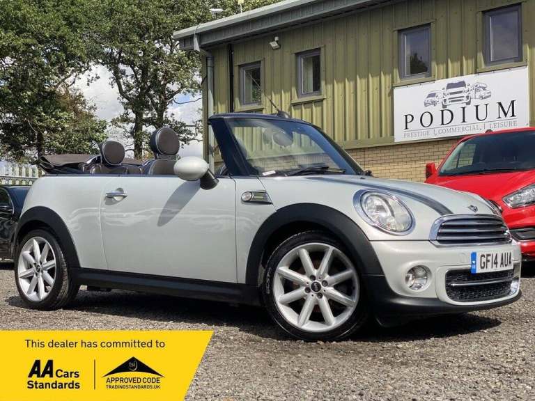 2014 MINI Convertible 1.6 Cooper D Highgate Euro 5 (s/s) 2dr Convertible Diesel Manual