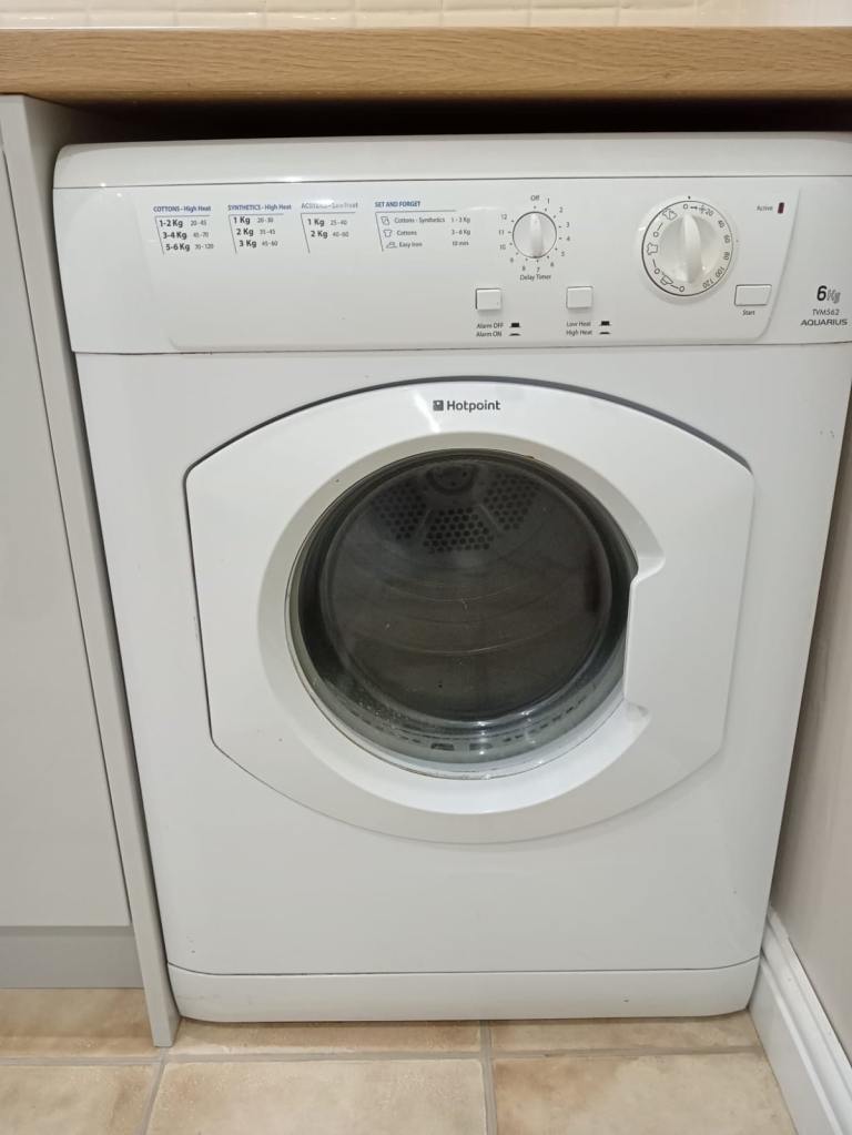 Hotpoint vented tumble dryer 6kg