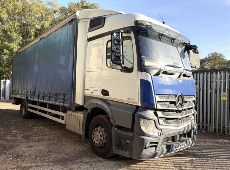 2016 MERCEDES ANTOS 1830 CURTAIN SIDE VEHICLE