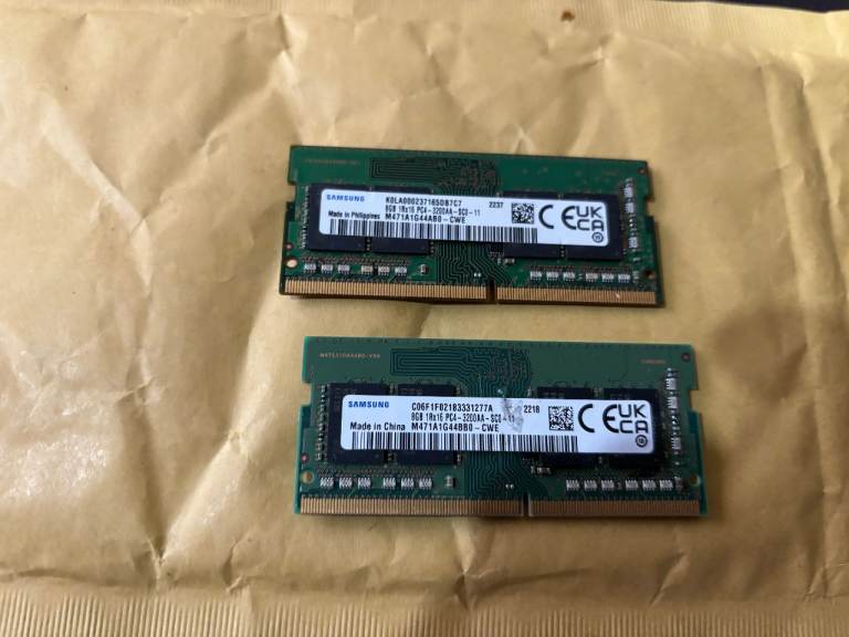 samsung sodimm ddr4 3200 2 x 8g