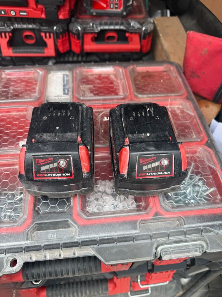Milwaukee M18 5.0Ah Batteries 