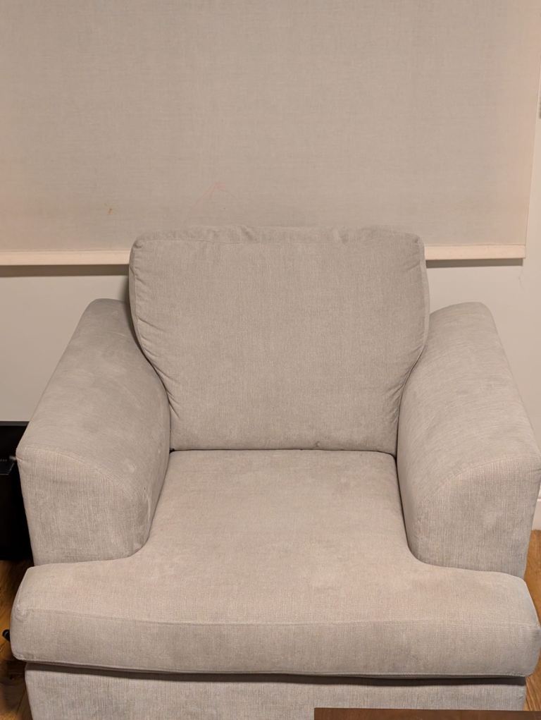 image for Comfy Grey Chair for Sale!
