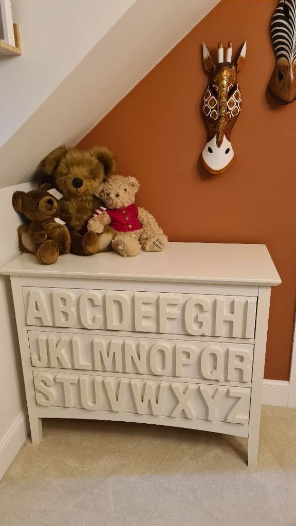 Marks and Spencer Hastings alphabet chest of drawers 