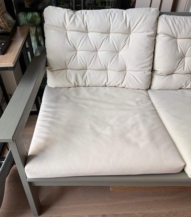 Ikea Bondholmen 2-seat outdoor sofa & cushions