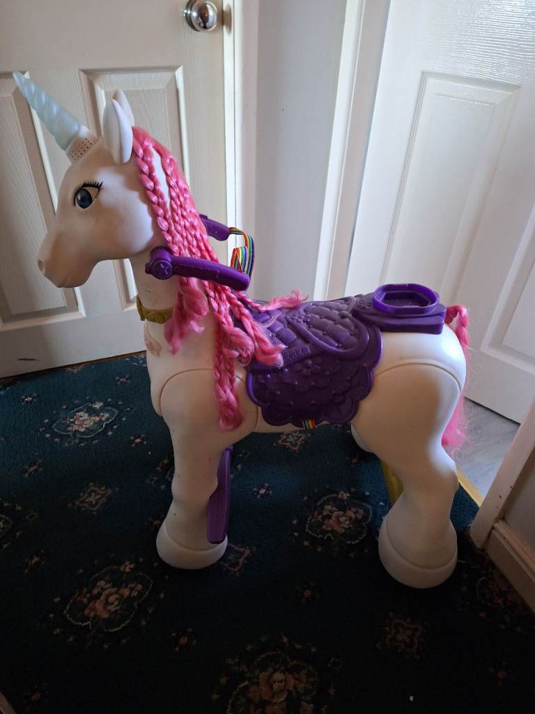Ride-On Unicorn Toy – 12V Battery Powered