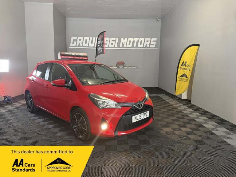 2015 Toyota Yaris 1.33 Dual VVT-i Sport Euro 5 5dr Euro 5 HATCHBACK Petrol Manual