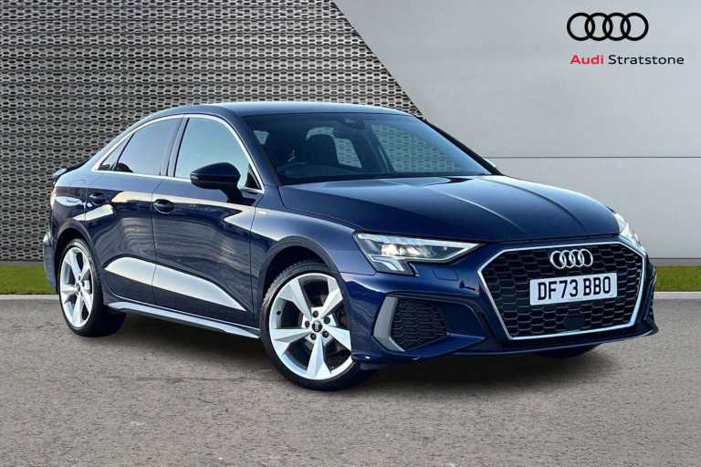 2023 Audi A3 35 TFSI S Line 4dr S Tronic Saloon Petrol Automatic