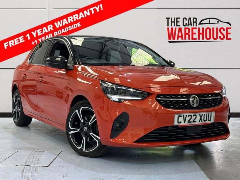 2022 Vauxhall Corsa 1.2 Turbo Elite Edition 5dr Manual Hatchback Petrol Manual