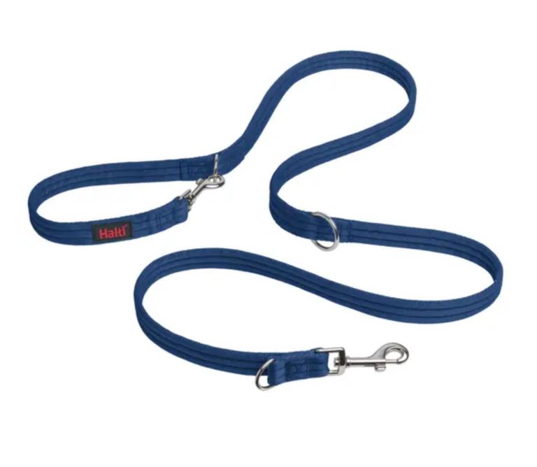 FULLY ADJUSTABLE HALTI DOG TRAINING LEAD - COBALT BLUE 2M
