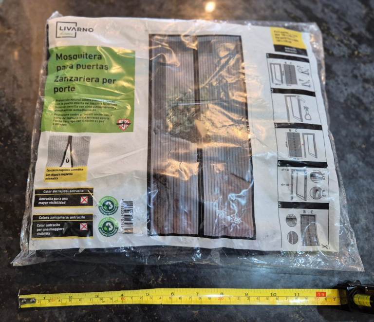 image for New Magnetic Screen Door Mesh Curtain