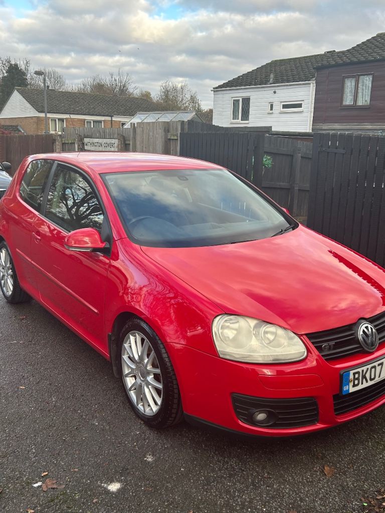 Volkswagen, GOLF, Hatchback, 2007, gt turbo supercharger 200 bhp , 1390 (cc), 3 doors