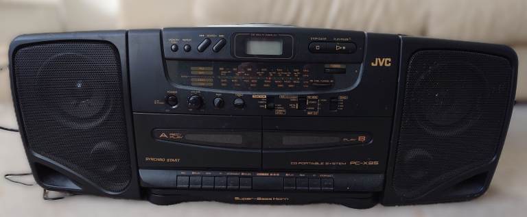 JVC PC-X95 Vintage CD/Cassette Tape/Radio player boombox