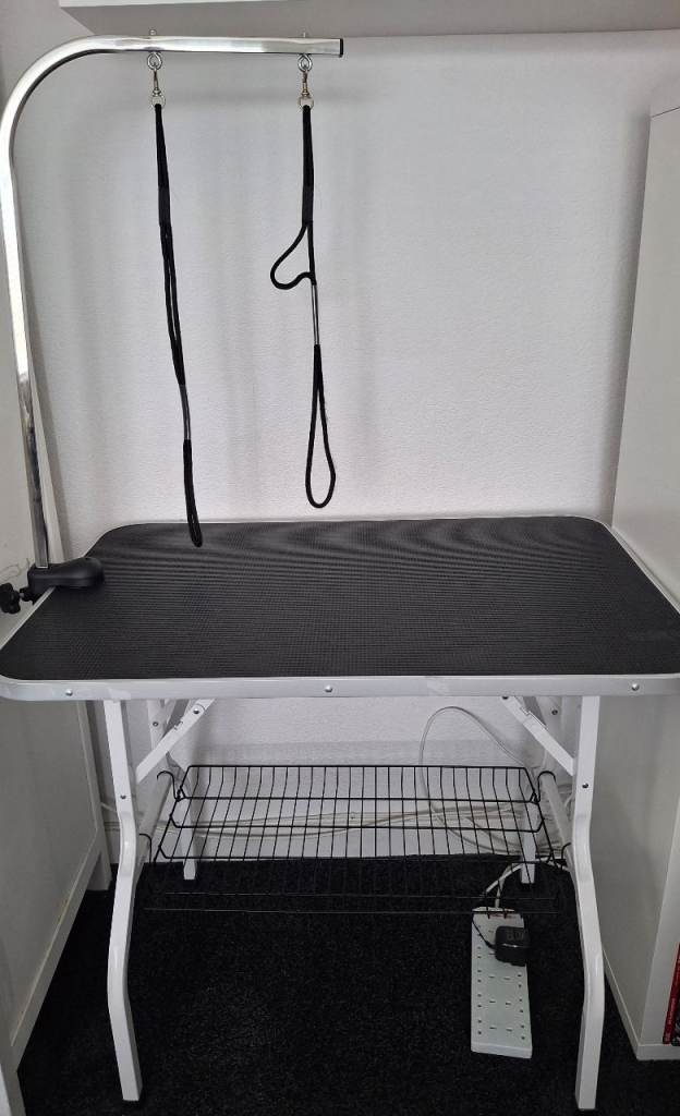 Dog gromming table 