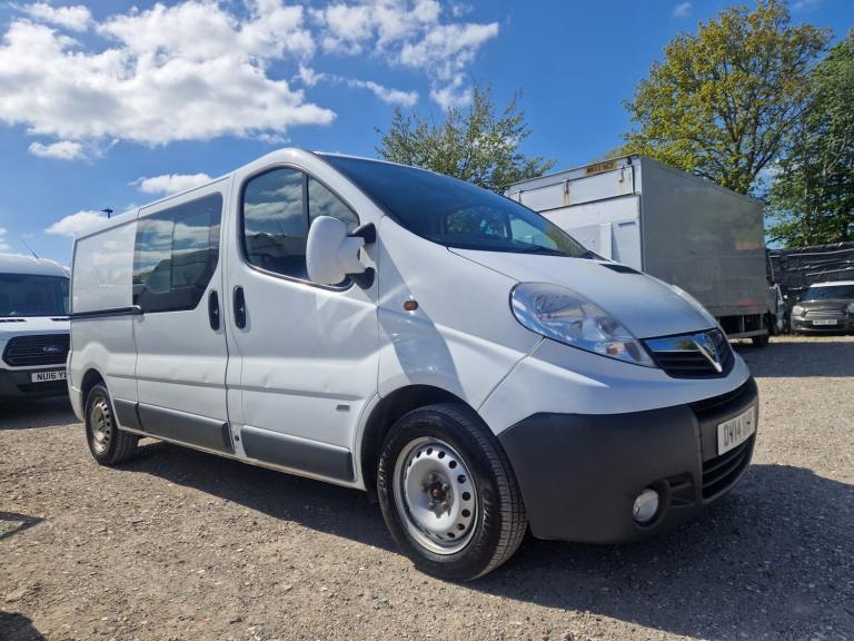 2014 Vauxhall Vivaro 2.0CDTI [115PS] Sportive Doublecab 2.9t Euro 5 Crew Cab PANEL VAN Diesel Manual