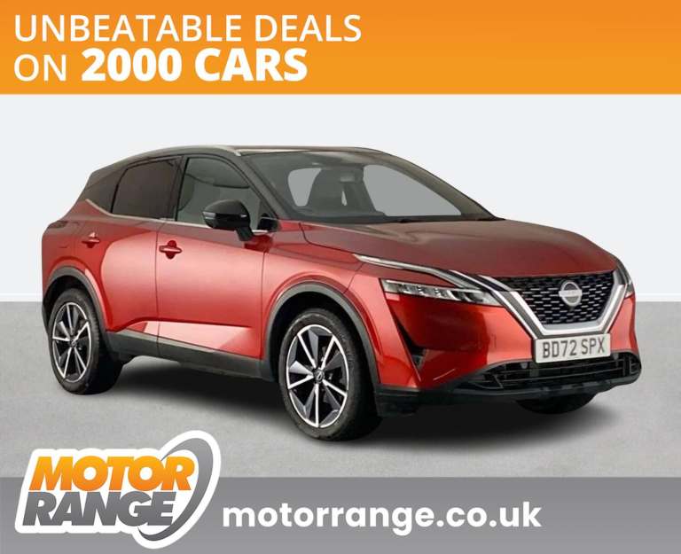 2022 Nissan Qashqai 1.3 DiG-T MH 158 Tekna 5dr Xtronic Crossover/SUV PETROL Automatic