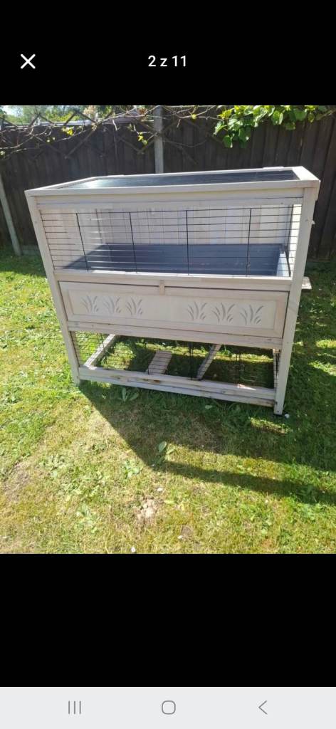 Wooden pet cage