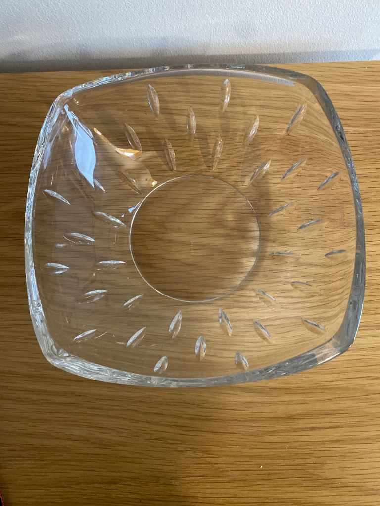 Heavy Galway 24% Lead Crystal Bowl 26cm