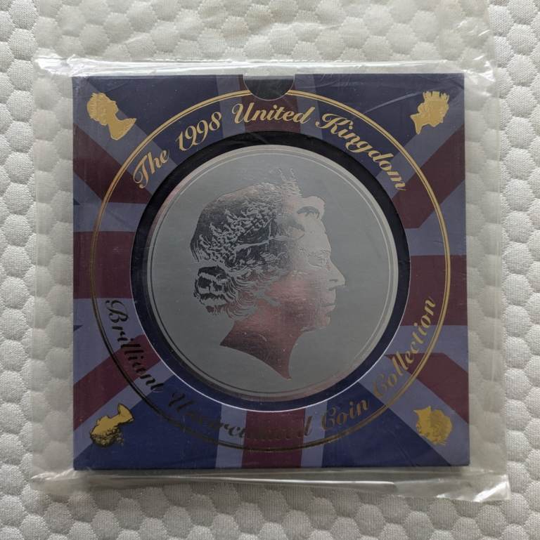 1998 Royal Mint FACTORY SEALED coin year set