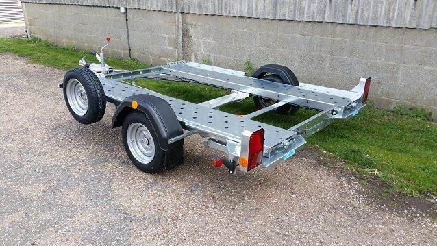 Wide Body Single Axle Trailer 8' x 5' 10" - Woodford WBT 009