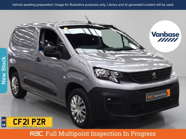 2021 Peugeot Partner 1.5 BlueHDi 1000 Professional Standard Panel Van 5dr Diesel Manual SWB Euro ...