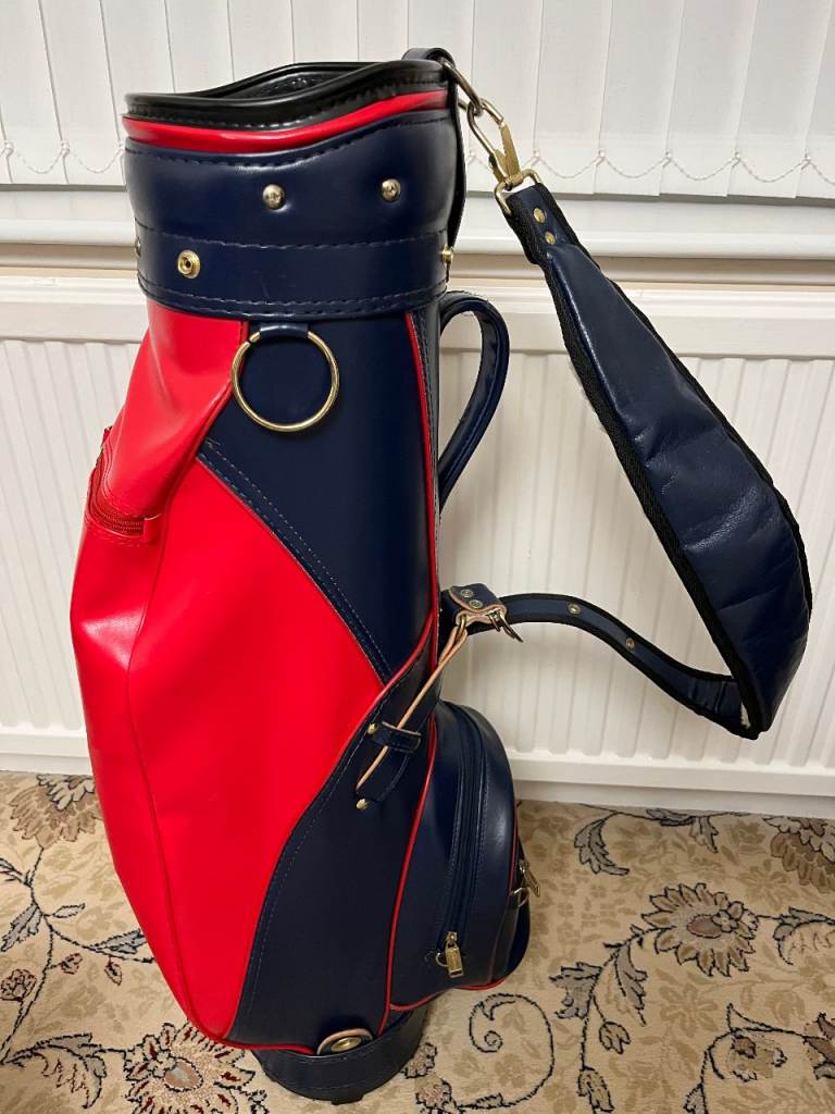 Golf Bag - Red & Blue