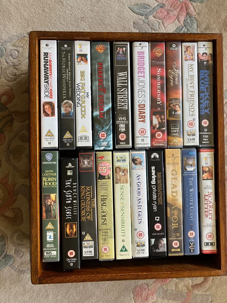 VHS Cassettes and CD’s