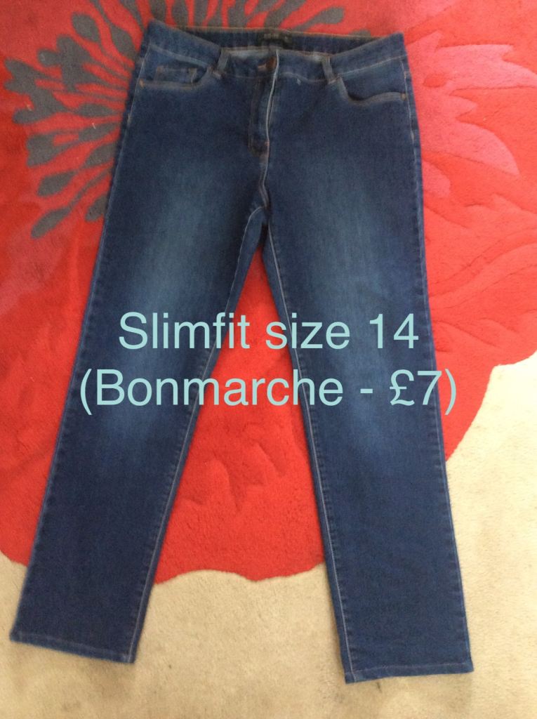 Bonmarche Slimfit Jeans Size 14 