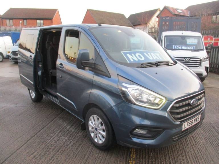 2018 68 FORD TRANSIT CUSTOM 2.0 300 ECOBLUE LIMITED CREW VAN DOUBLE CAB AUTOMATI
