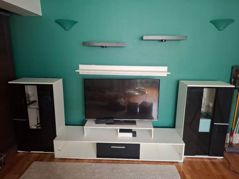 Tv table with 2 cupboard 