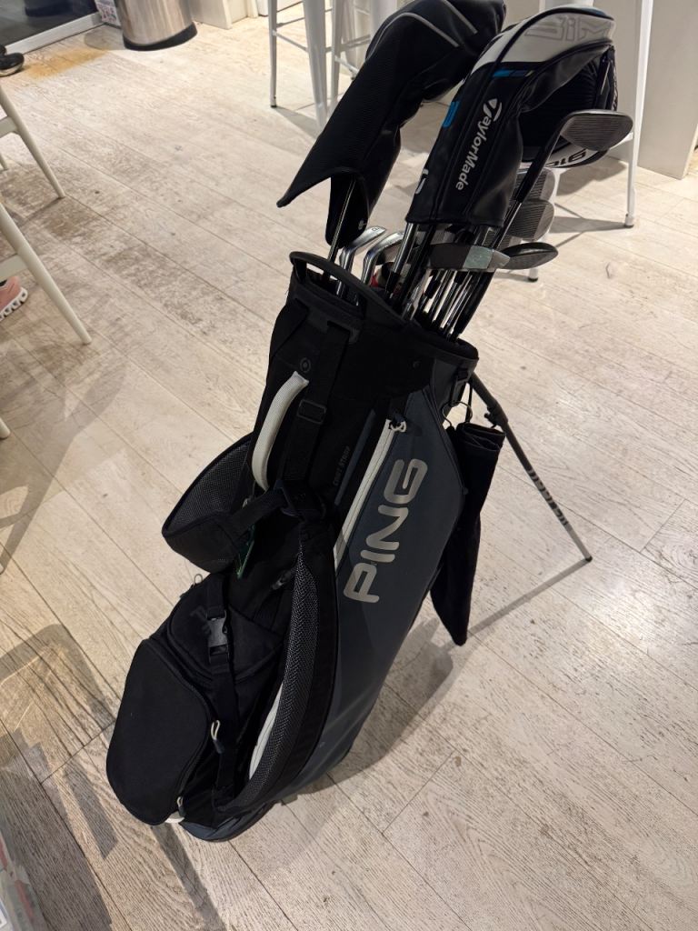 Premium Men’s Golf Club Set + Bag – Ping G425 / TaylorMade / Mizuno JPX 921 Forged / Vokey – £850