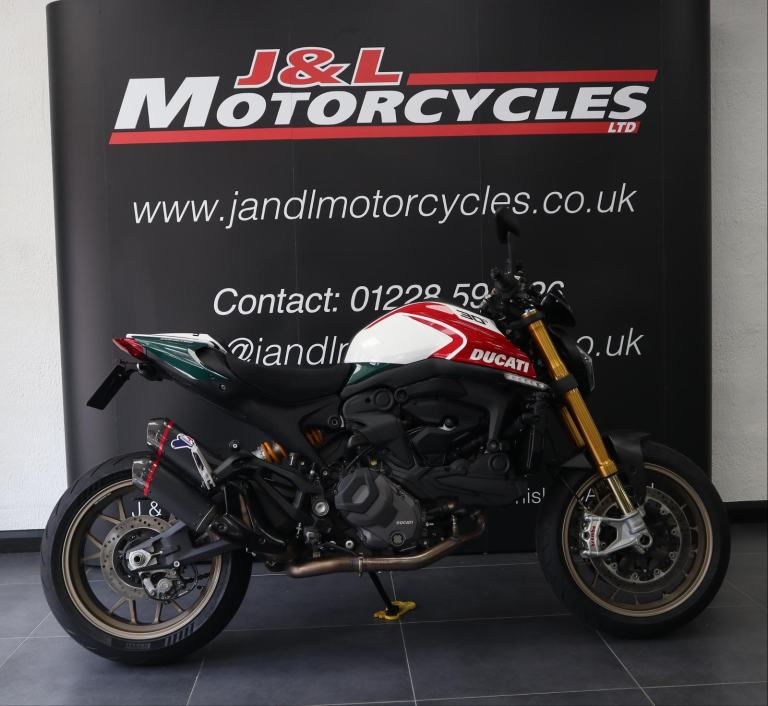Ducati Monster 30th Anniversary. Number 404/500
