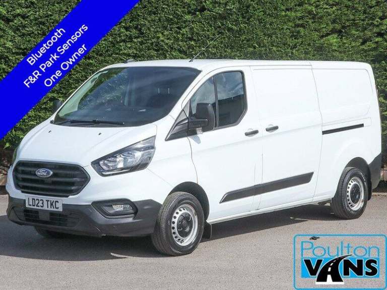 2023 Ford Transit Custom 300 EcoBlue Leader 2.0TDCI, 130PS, L2 H1 LWB PANEL VAN, Bluetooth, Fog L...