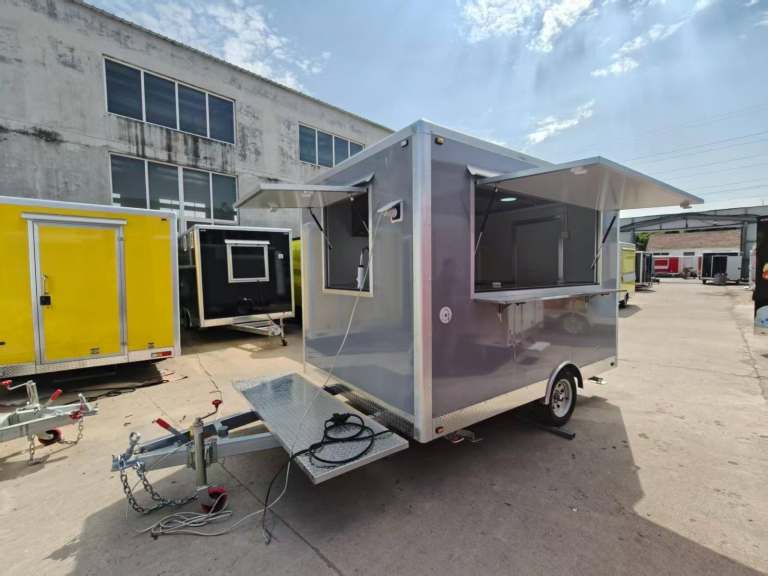 NEW Fully Fitted Catering Trailer Food Trailer Burger Coffee Van — Finance Available