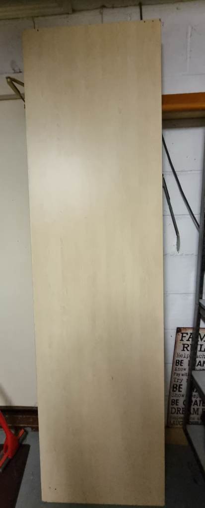 FREE! Nolte end panel  223 x 60 cms  Maple 