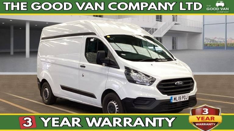 2019 Ford Transit Custom L2 H2 LEADER 340 TDCI 130 PS LWb High Roof With Air Conditioning, Electr...