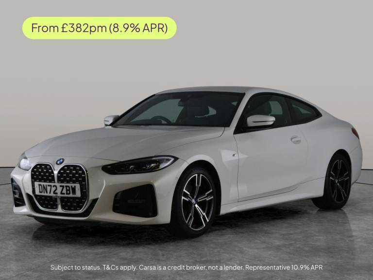 2022 BMW 4 Series 420i M Sport 2dr Step Auto COUPE PETROL Automatic