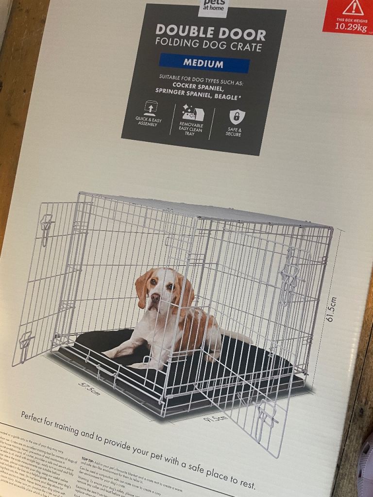 Medium dog crate