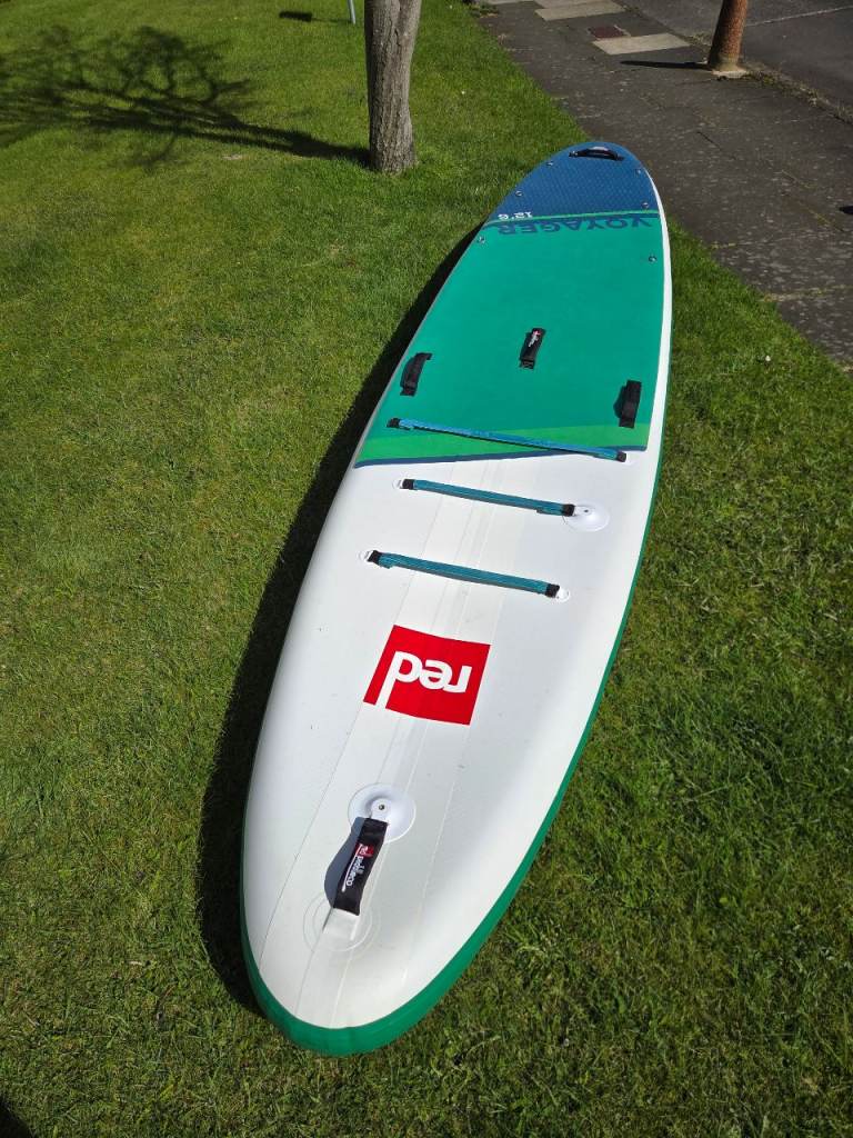 Red Paddle Co Voyager 12'6 Inflatable SUP Package – Good Condition