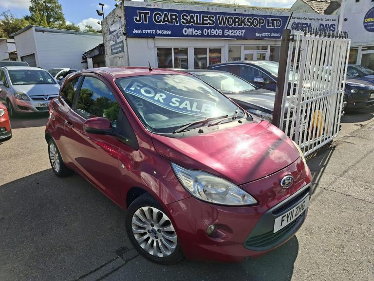 2011 Ford Ka 1.2 Zetec Euro 5 (s/s) 3dr HATCHBACK Petrol Manual