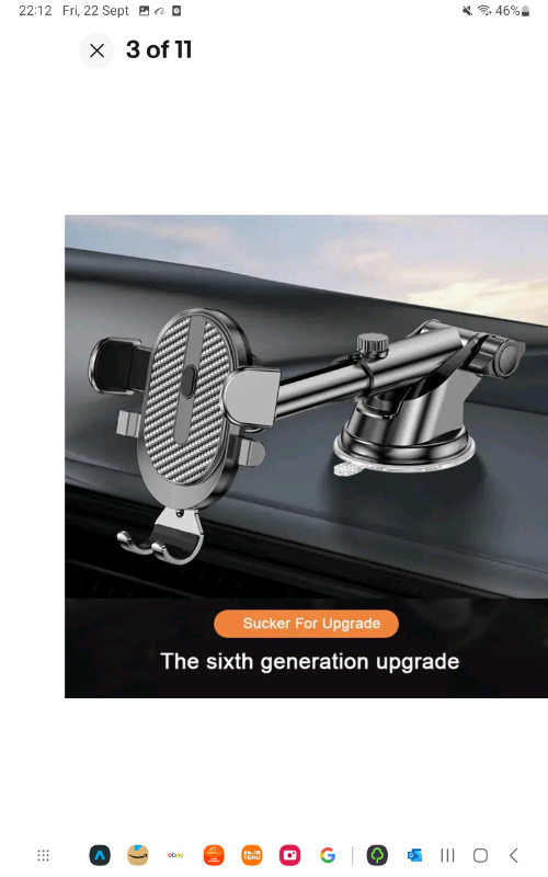 360° Rotation Car Phone Holder Air Vent Mount Stand Cradle For Mobile 
