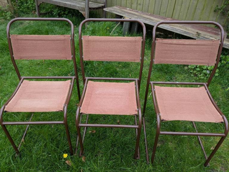 Original PEL Canvas Stacking Chairs £30 each 