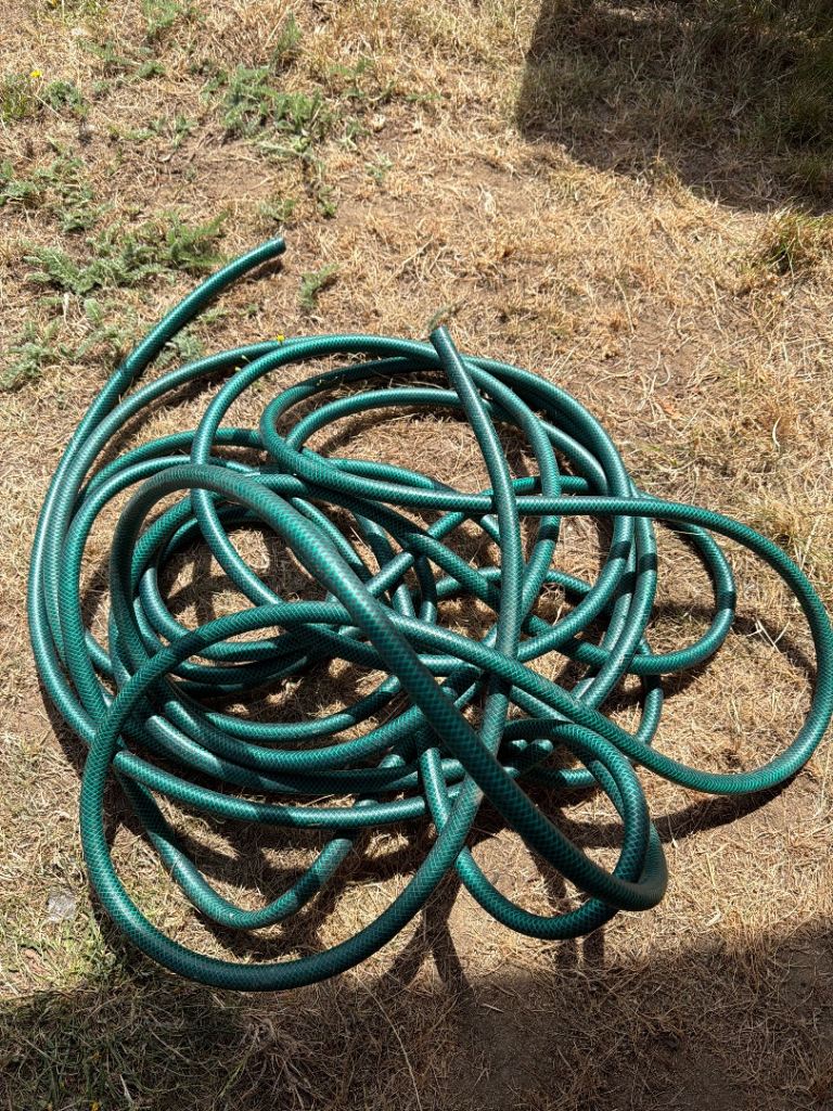 Garden Hose - Green, Good Condition
