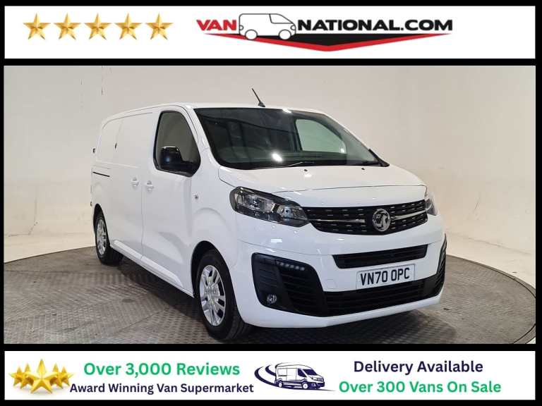 2020 Vauxhall Vivaro 2700 1.5d 100PS Sportive H1 Van PANEL VAN DIESEL Manual