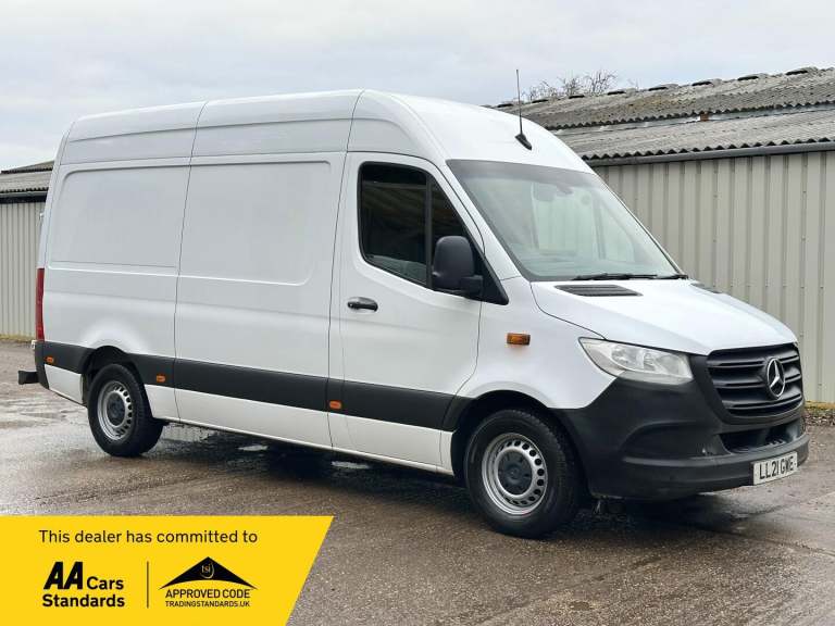 2021 Mercedes-Benz Sprinter 3.5t H2 Progressive Van PANEL VAN DIESEL Automatic