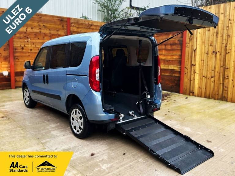 2020 Fiat Doblo 4 Seat Petrol Wheelchair Accessible Disabled Access Vehicle WAV MPV Petrol Manual