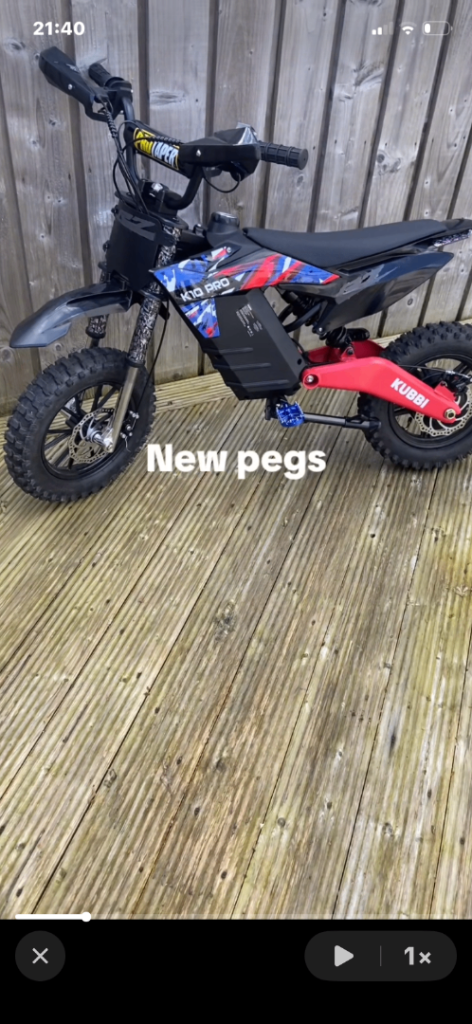 E dirt bike