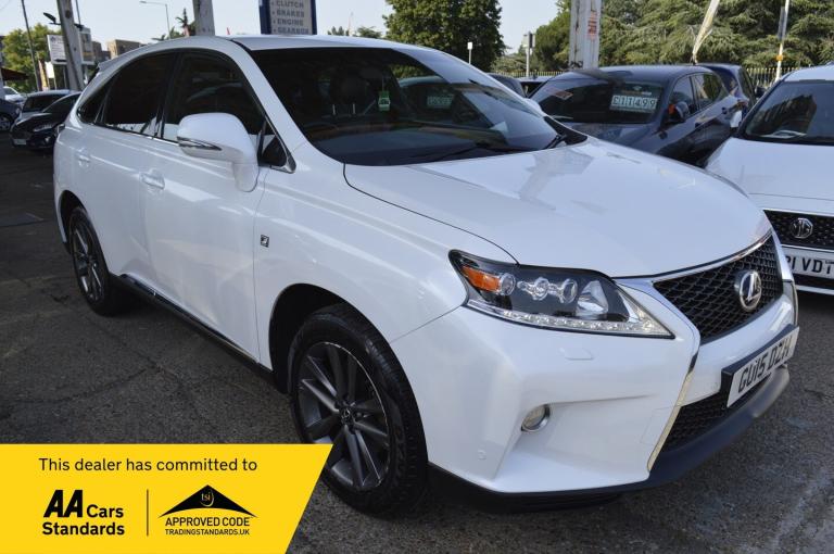 2015 Lexus RX 450h 3.5 F-Sport 5dr CVT 2015 HYBRID Auto  2 OWNERS SAT NAV LAETHER ESTATE Petrol/E...