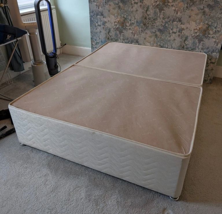 Free double divan bed base