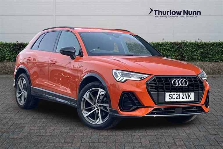 2021 Audi Q3 1.5 TFSI CoD 35 Black Edition SUV 5dr Petrol S Tronic Euro 6 (s/s) (150 ps) SUV Petr...